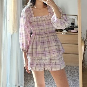 SET GANNI top & short